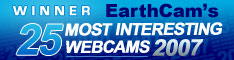 Winner EarthCam's 25 Most Interesting Webcams 2007